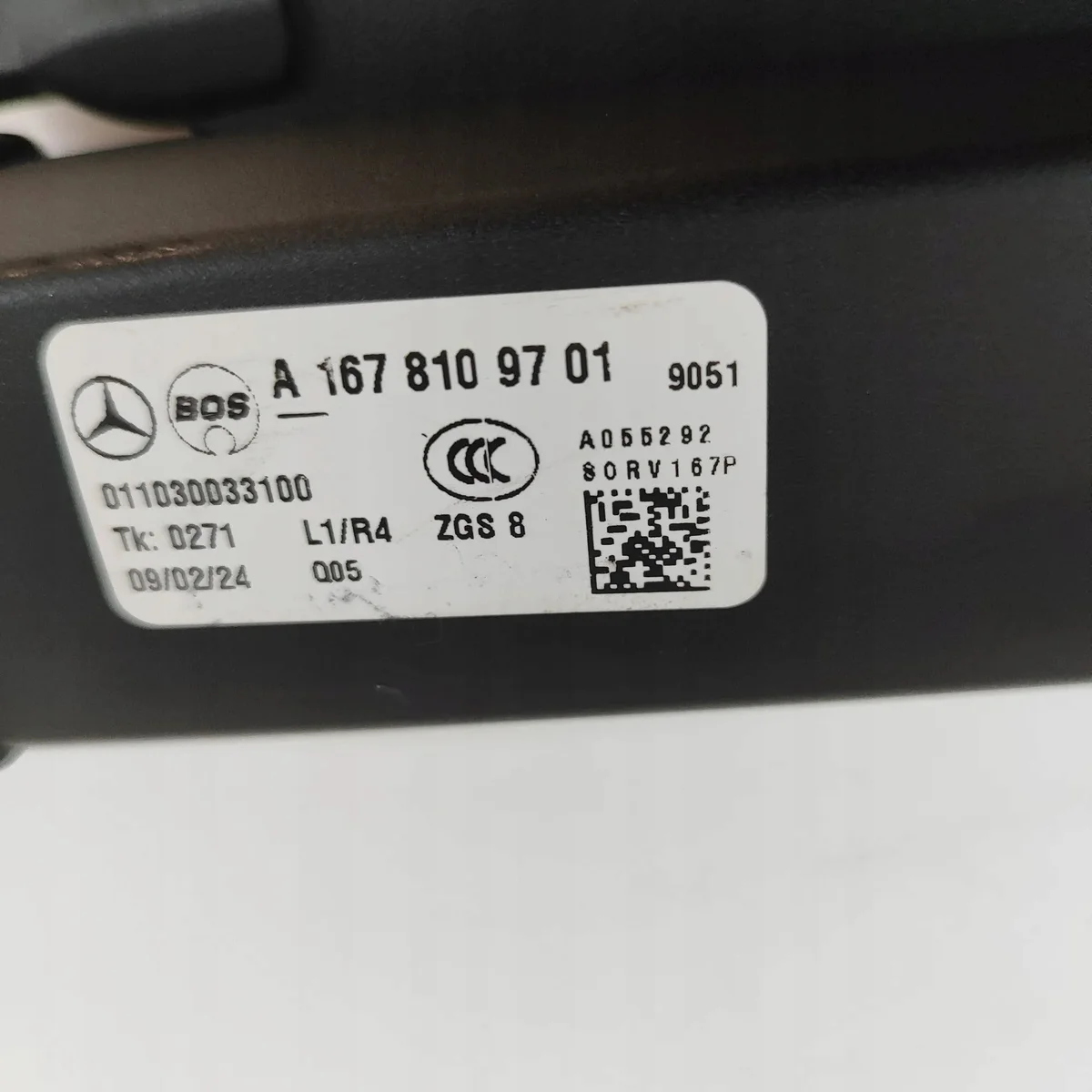 Rollo Kofferraum Mercedes-Benz GLE W167 A1678109701 image 7