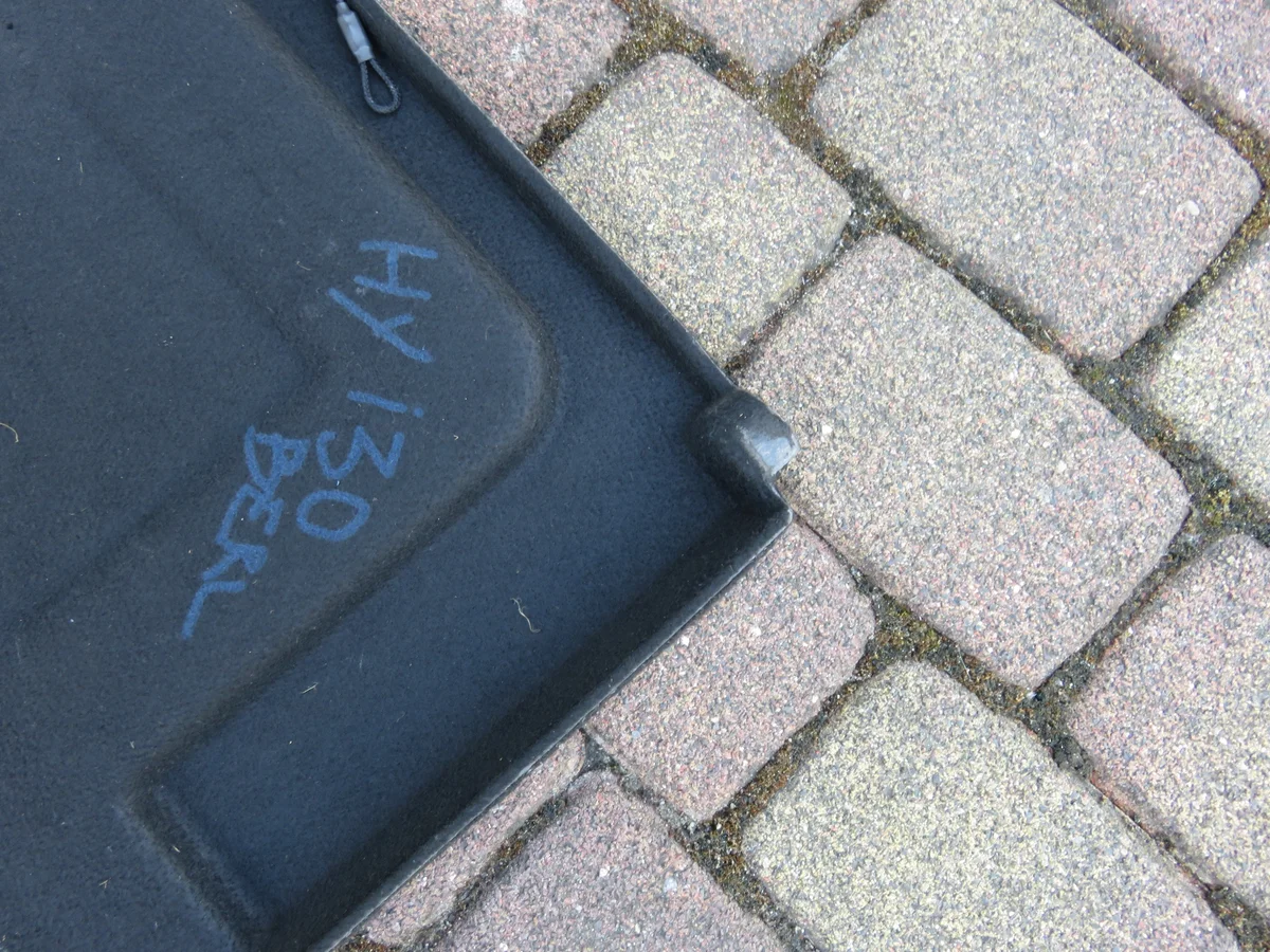 Hyundai i30 2009-2012 plage coffre image 4