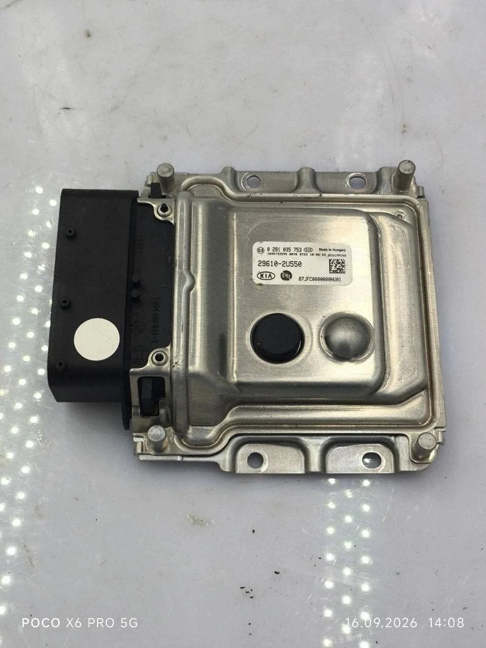 Controlador AdBlue Kia Optima IV 1.6 CRDi