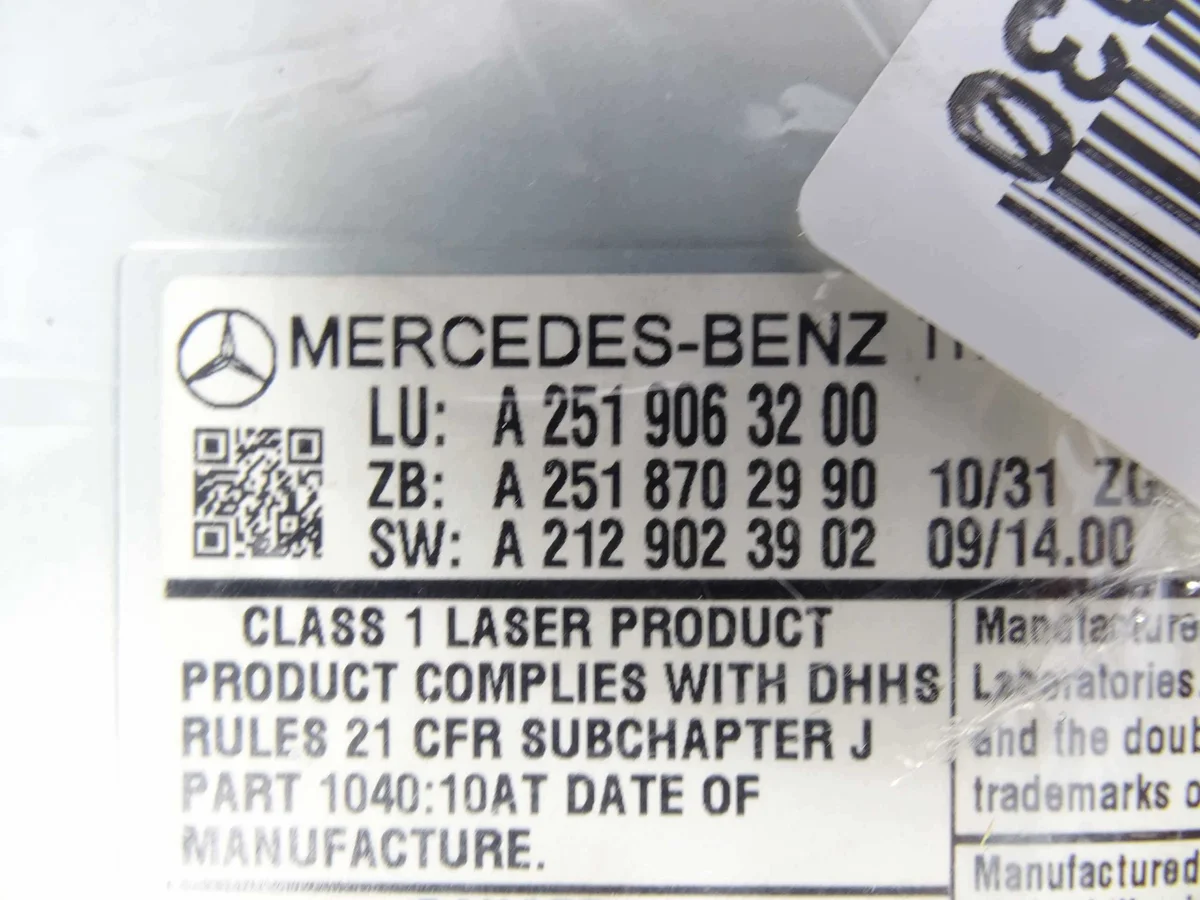 Monitores DVD para Mercedes Classe R W251 image 3