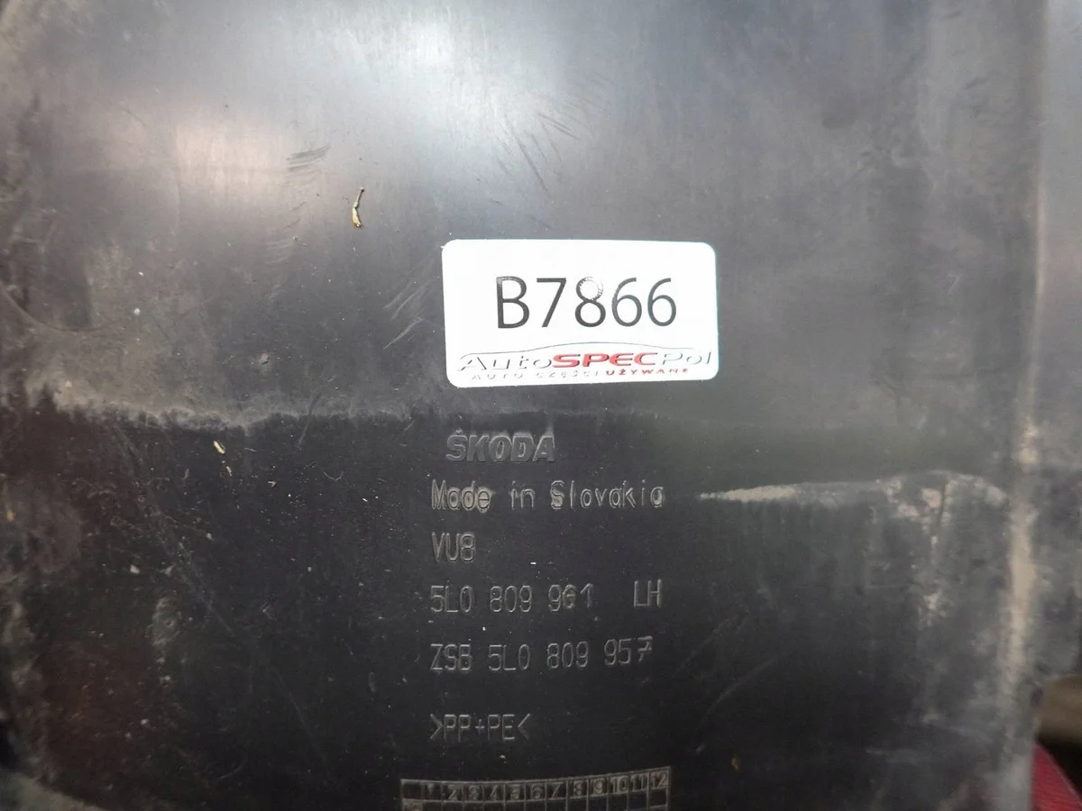 Spoorverbreders links voor Skoda Yeti 5L0809961 image 5