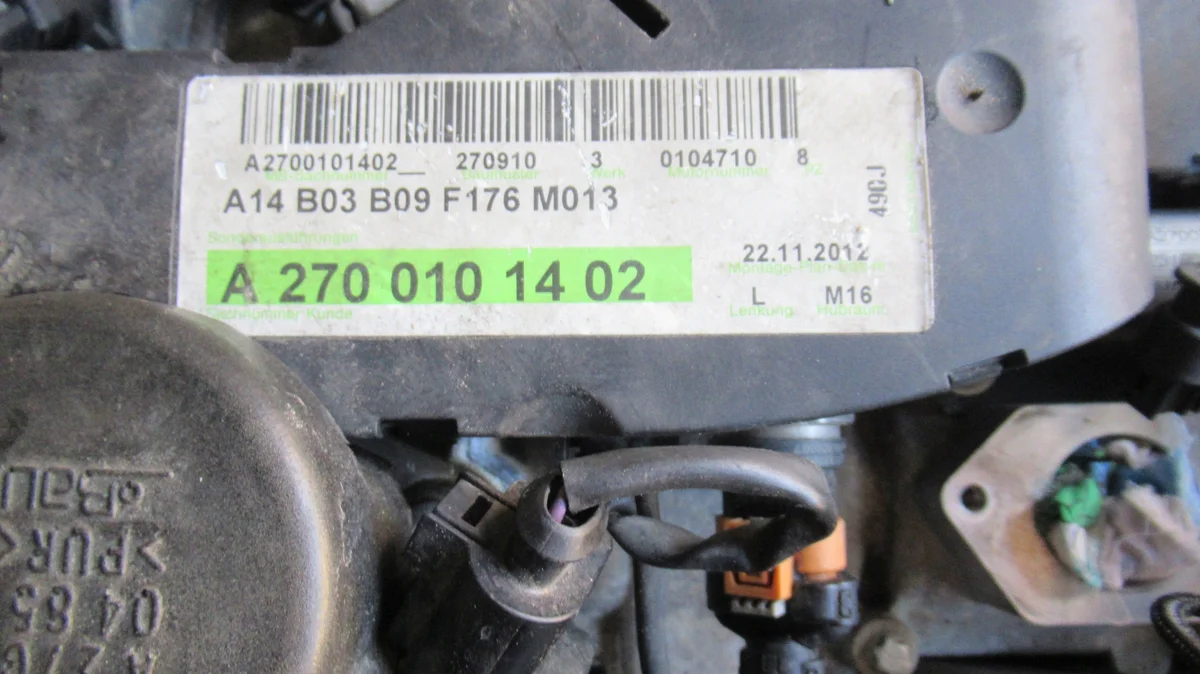Motor Mercedes-Benz A W176 M270910 image 5