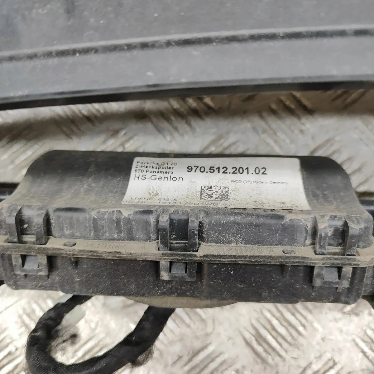 SPOILER BAGAGEKLEP Porsche Panamera 970 image 8