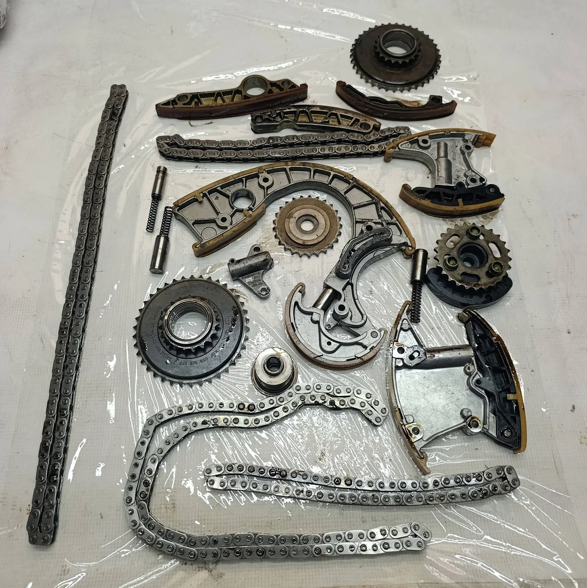 Audi A6 S6 C6 4F 2007 kedjesläde