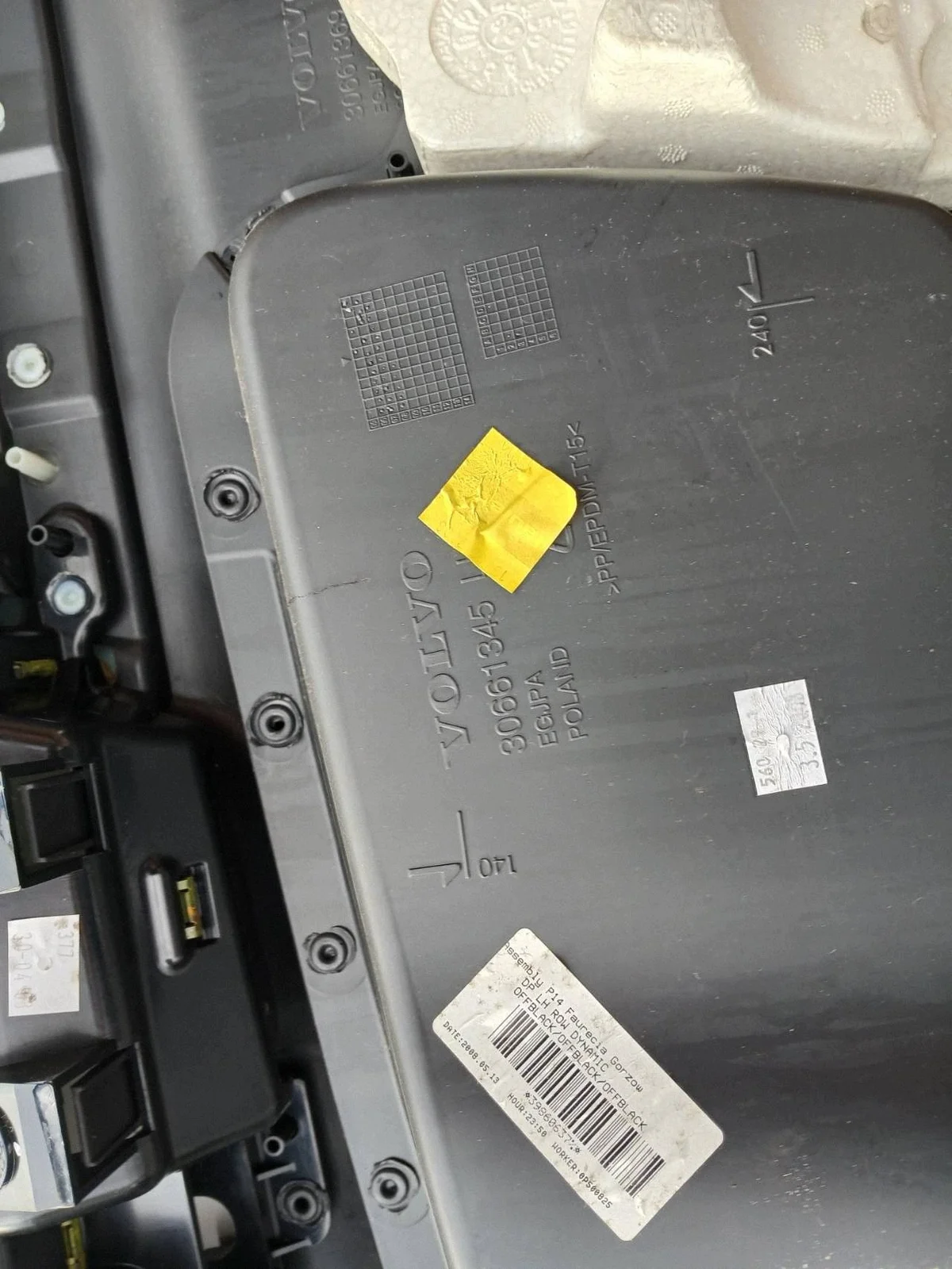 Dörrpanel fram vänster Volvo C30 30661345 image 6