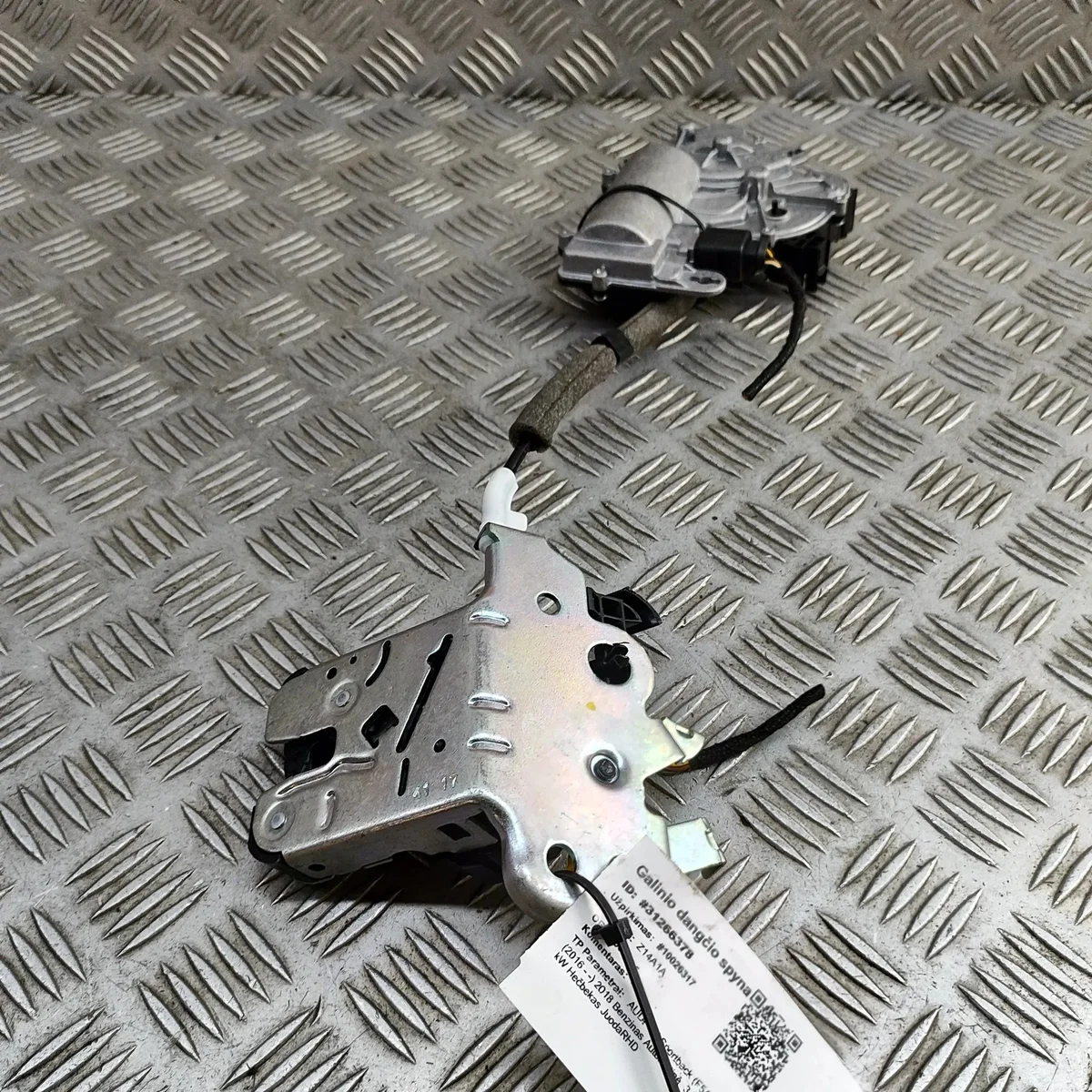 Cerradura Maletero Audi A5 Sportback 4M0827506D image 5