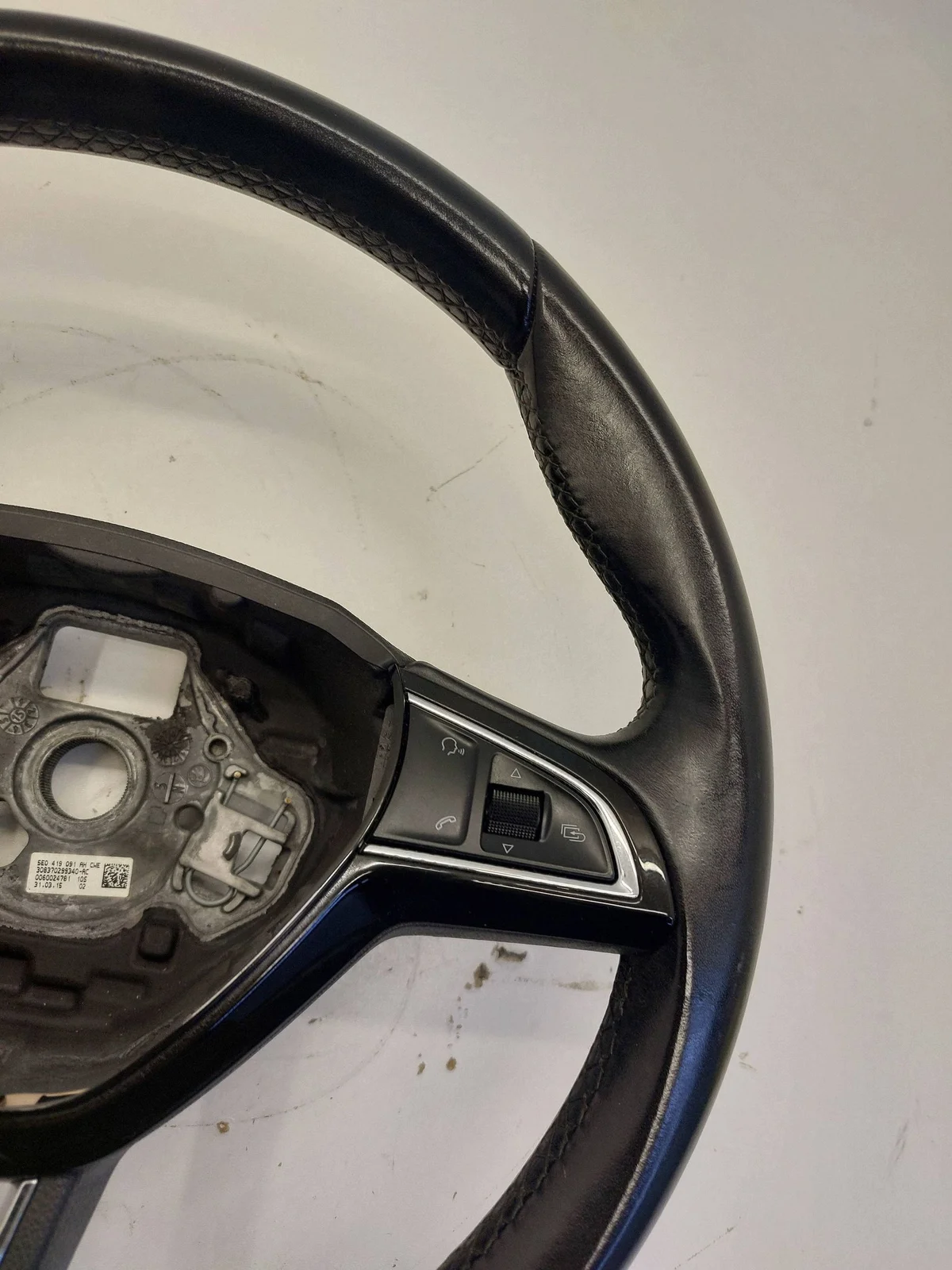 SKODA FABIA III Stuurwiel Leder Multifunctie image 3