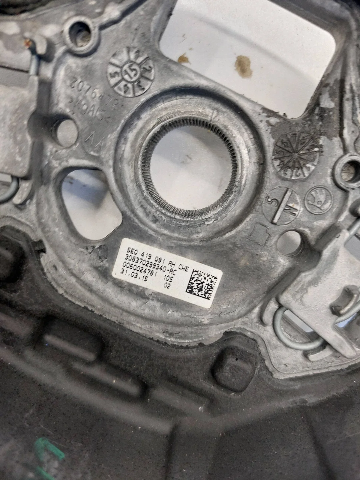 SKODA FABIA III Stuurwiel Leder Multifunctie image 5