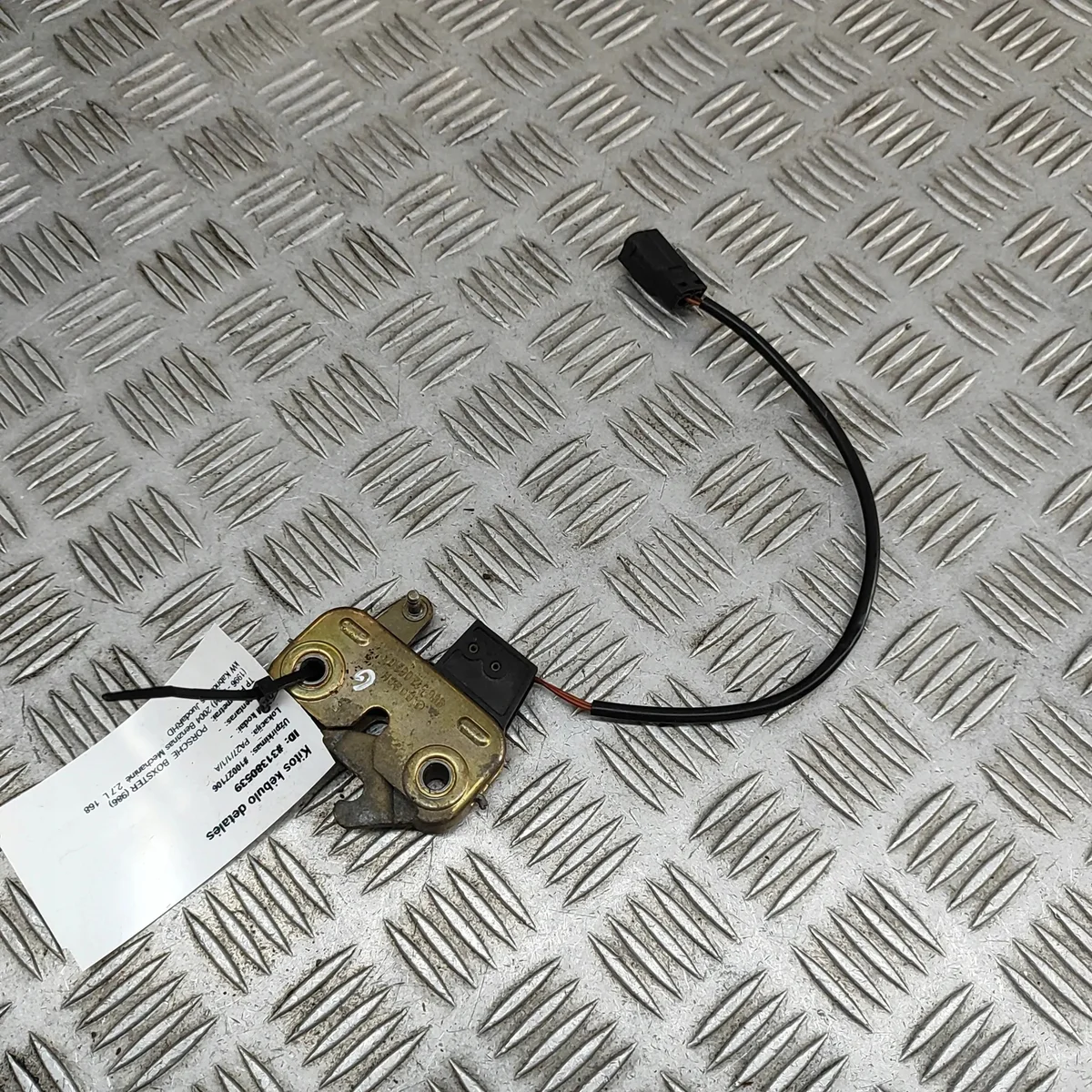 Cerradura Maletero Porsche Boxster 986 Usado