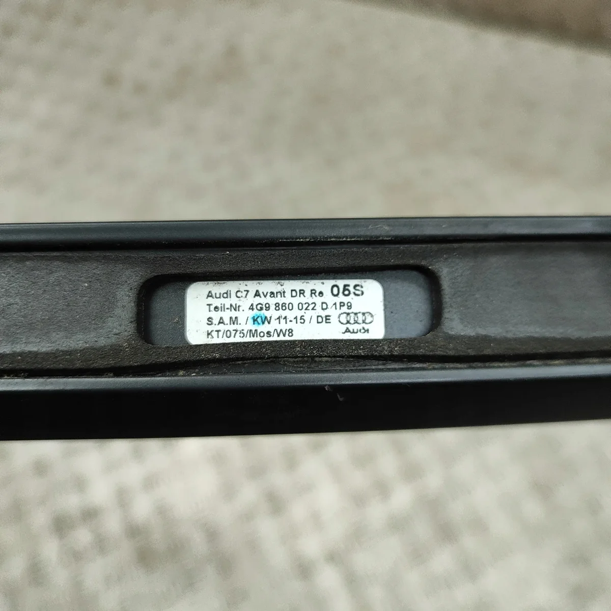 Dachreling Audi A6 Avant (4G5, C7) rechts image 9