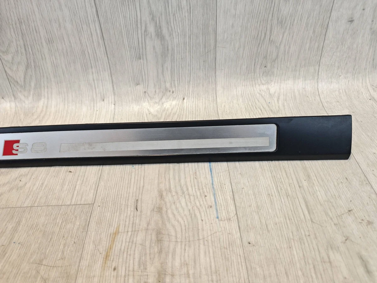 Audi A8 D3 S-Line Schwellerleiste rechts hinten image 4