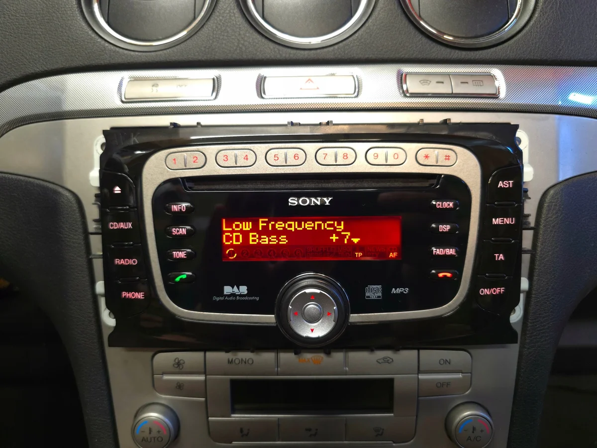Radio Sony DAB MP3 Ford Galaxy S-Max image 4