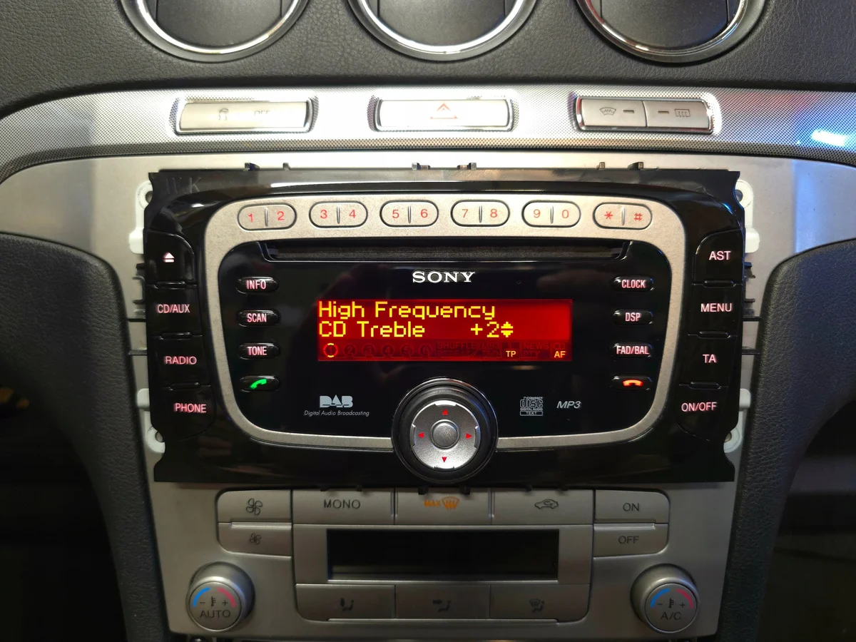 Radio Sony DAB MP3 Ford Galaxy S-Max image 6