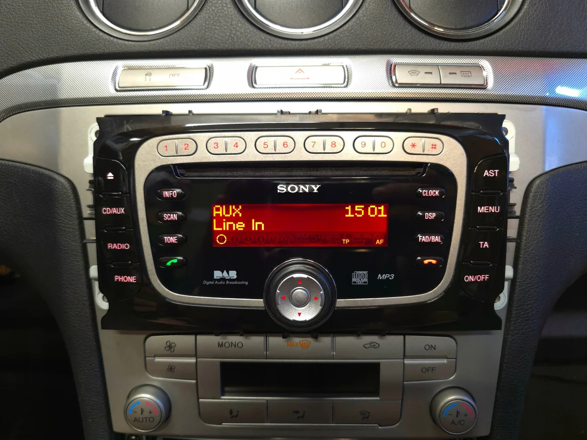 Radio Sony DAB MP3 Ford Galaxy S-Max image 7
