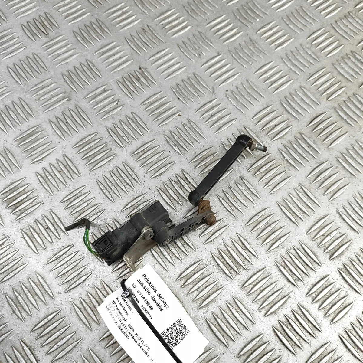 BMW F15 F16 Sensor 6854862 gebraucht image 4