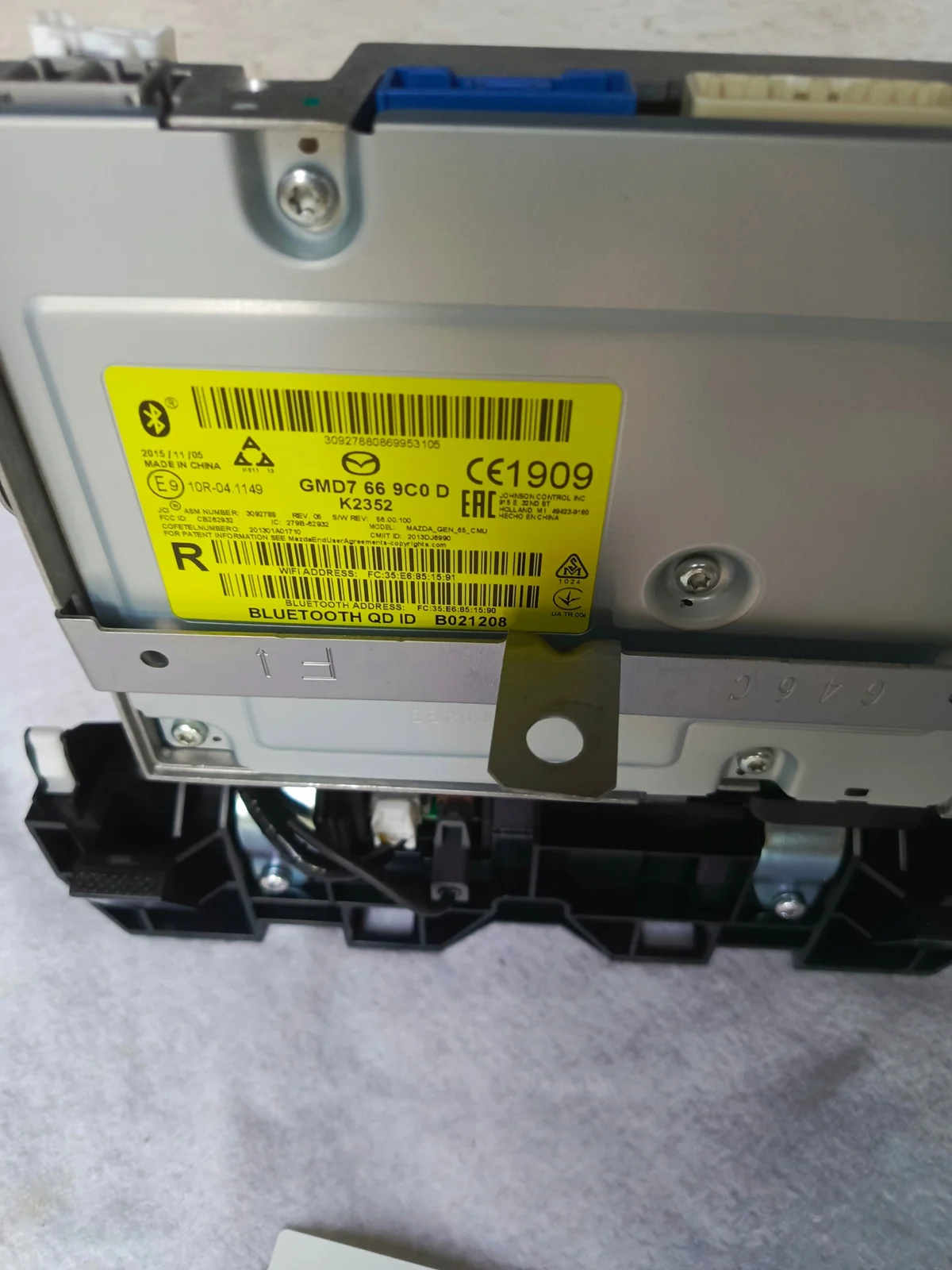 Radio Mazda 6 III Lift GMD7669C0 Gebruikt image 4