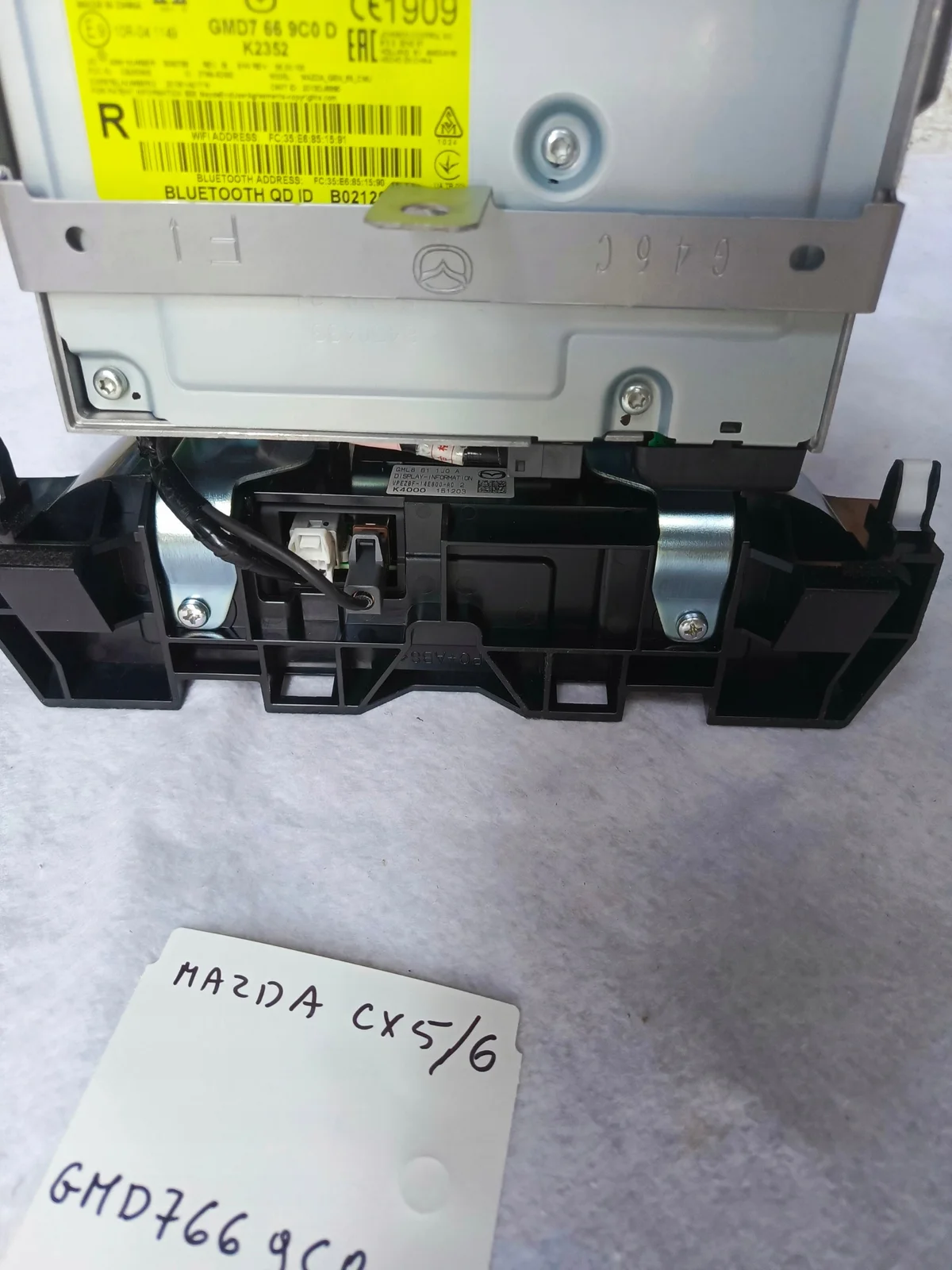 Radio Mazda 6 III Lift GMD7669C0 Gebruikt image 6
