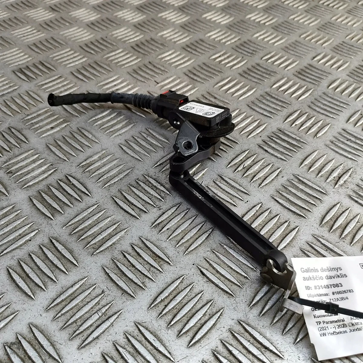 Sensore sosp. pneumatica Audi E-tron GT 9J1616572B image 3