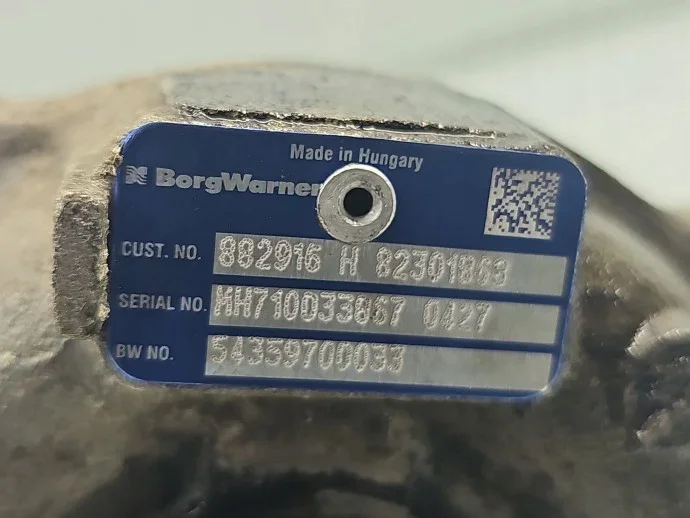 Turbocompressor Renault Kangoo 1.5 dCi K9K-70 image 7