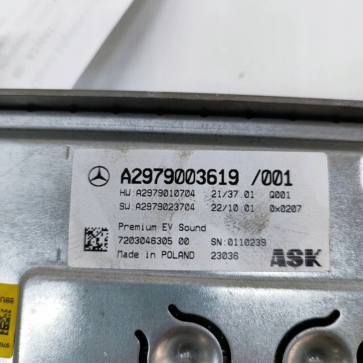 Verstärker Mercedes-Benz EQS (V297) A2979010704 image 7