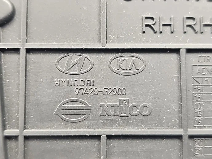 Zentralbelüftung rechts Hyundai Ioniq 97420-G2900 image 7