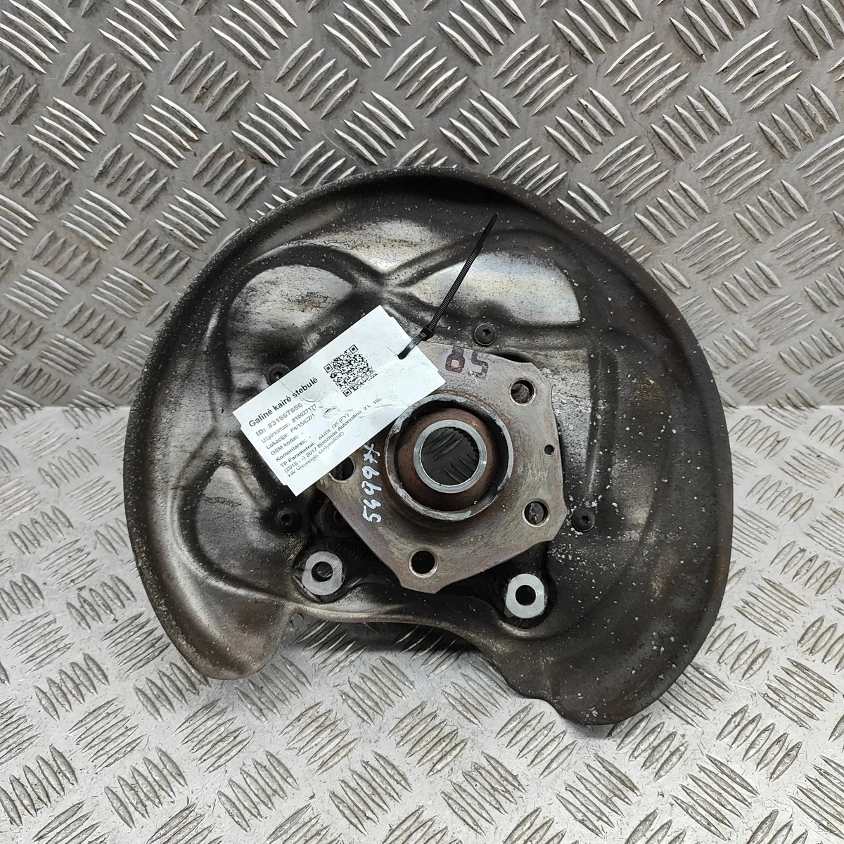 Audi Q5 FY Moyeu Roue Arrière Droit 8W0407607A