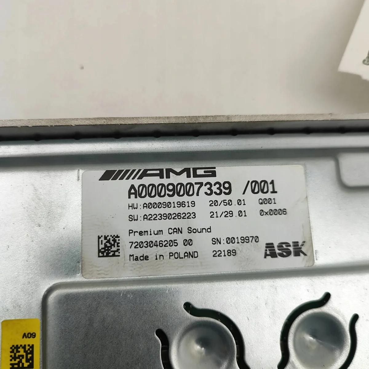 Mercedes C W206 Burmester set A0009019619 image 7