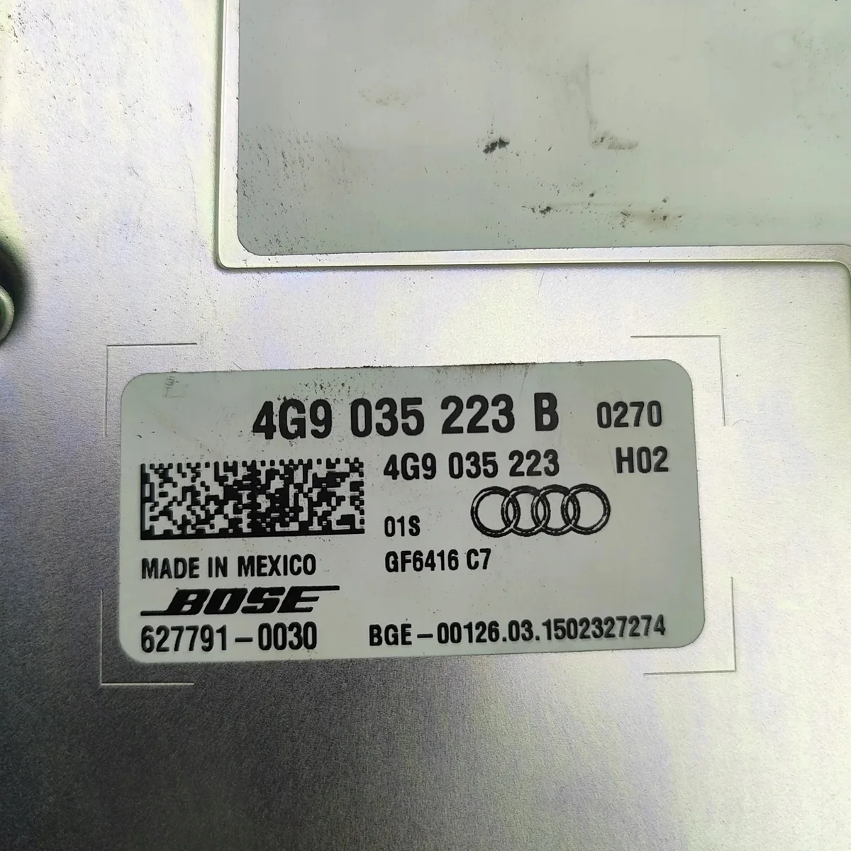 Amplificateur Audi A6 4G2 C7 4GC 6270240030 image 6