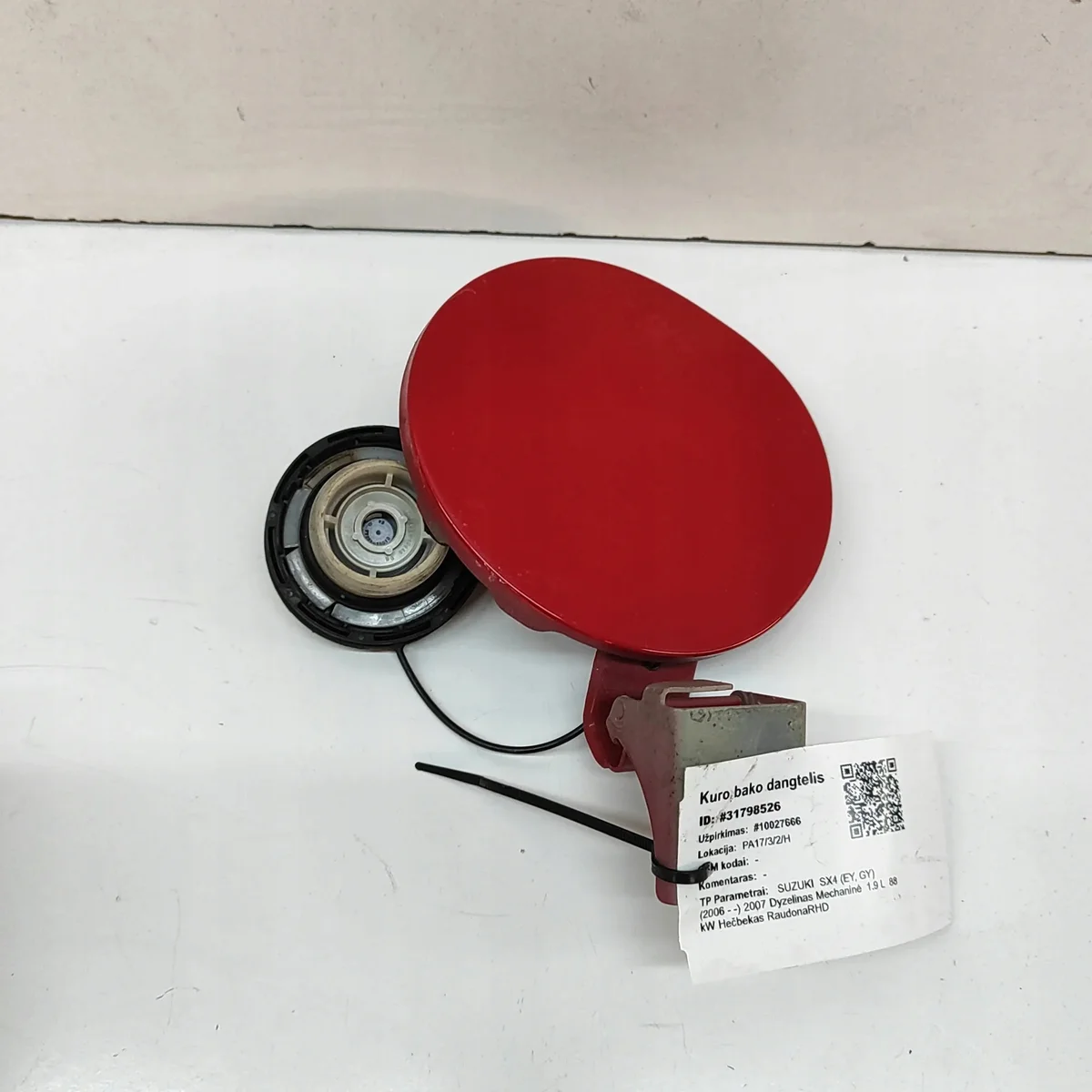 Bouchon réservoir Suzuki SX4 1.9 DDiS 6485079J00 image 3