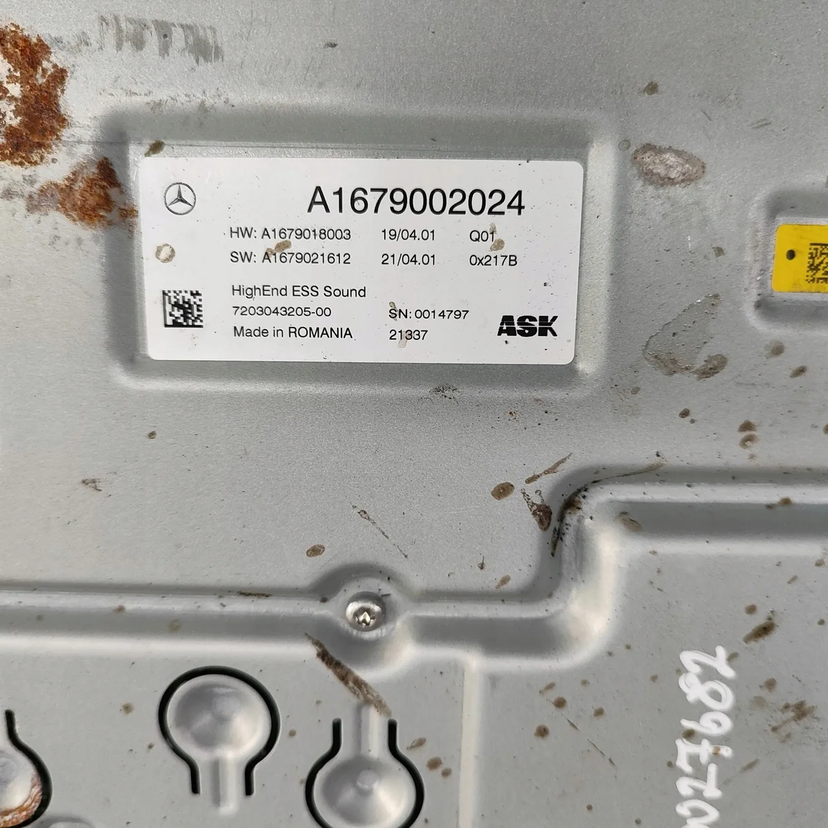 Amplificateur Mercedes-Benz GLS (X167) A1679018003 image 7