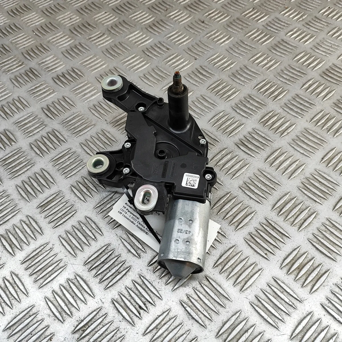 Porsche Taycan Heckwischer Motor W000102496 image 4