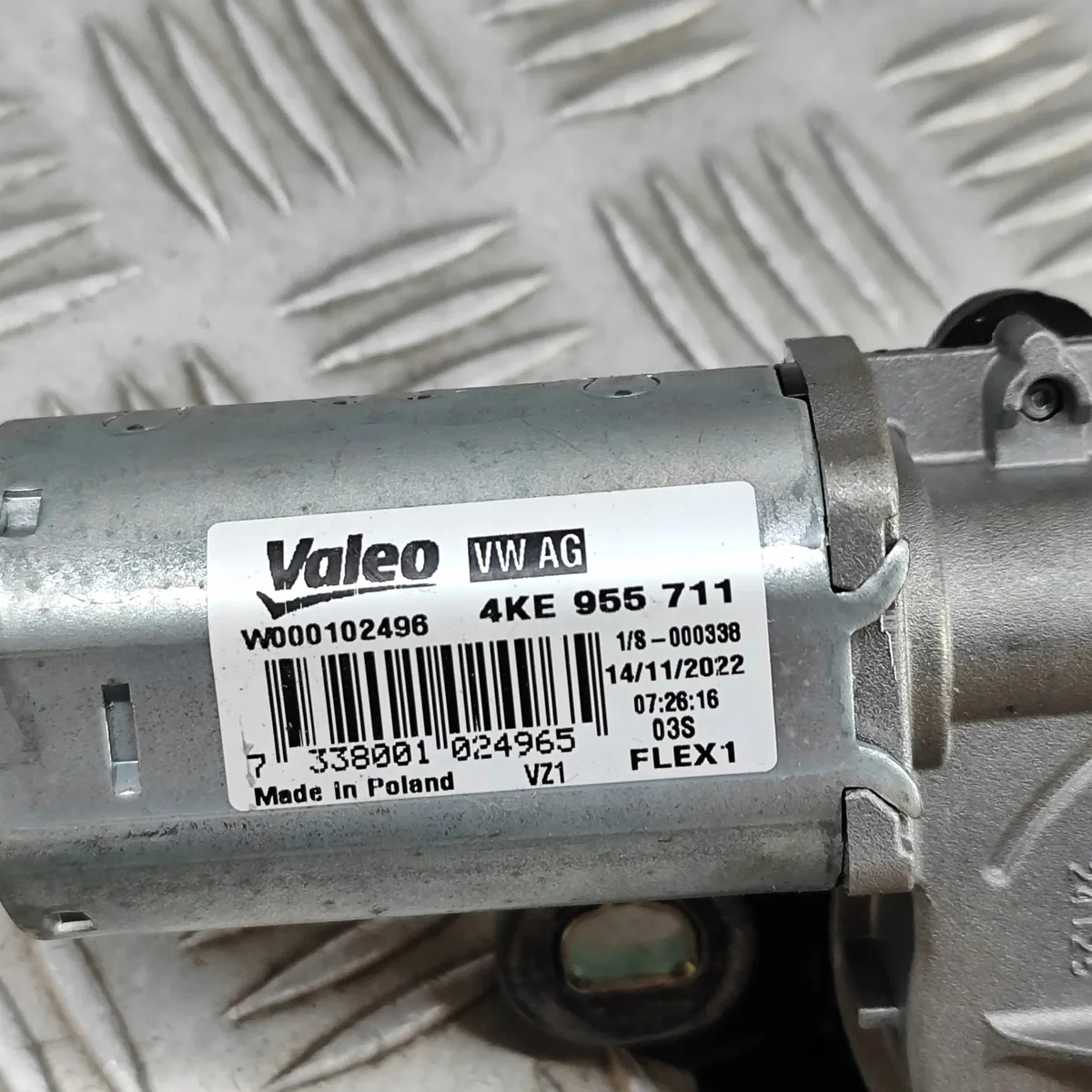 Porsche Taycan Heckwischer Motor W000102496 image 7