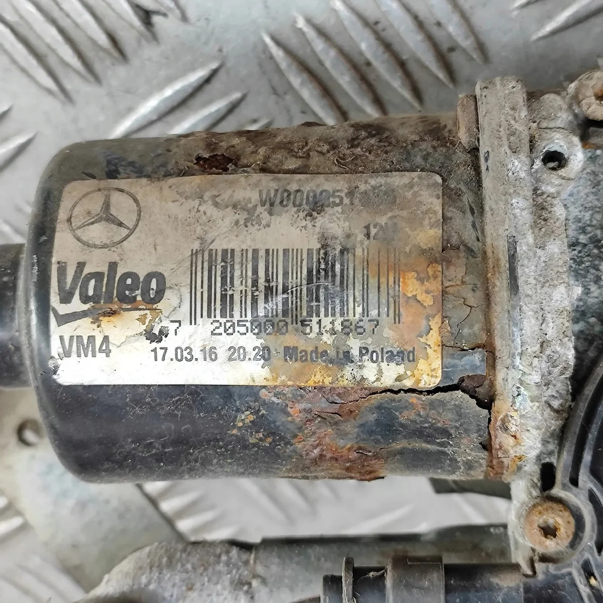 Mekanismi etulasille Mercedes Vito W447 image 6