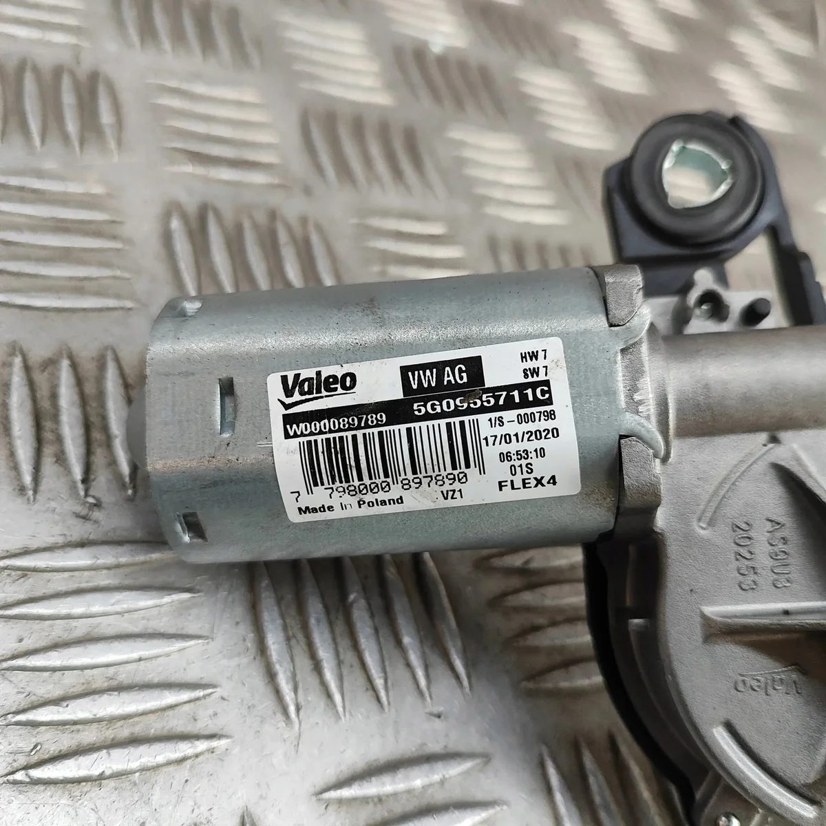 VW Golf VII Heckwischer Motor 5G0955711C image 6