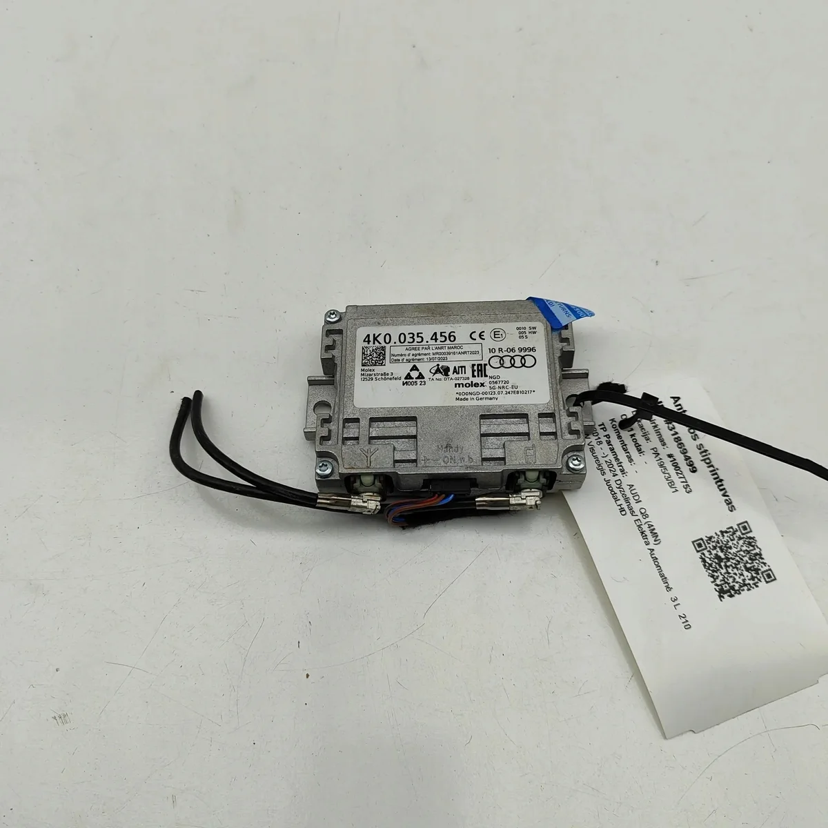 Amplificador Antena Audi A4 B9 4K0035456 Usado image 4