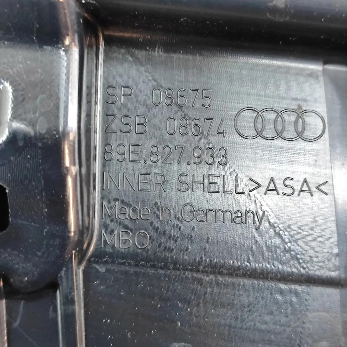Audi Q4 Sportback Trunk Spoiler 89E827933 image 9