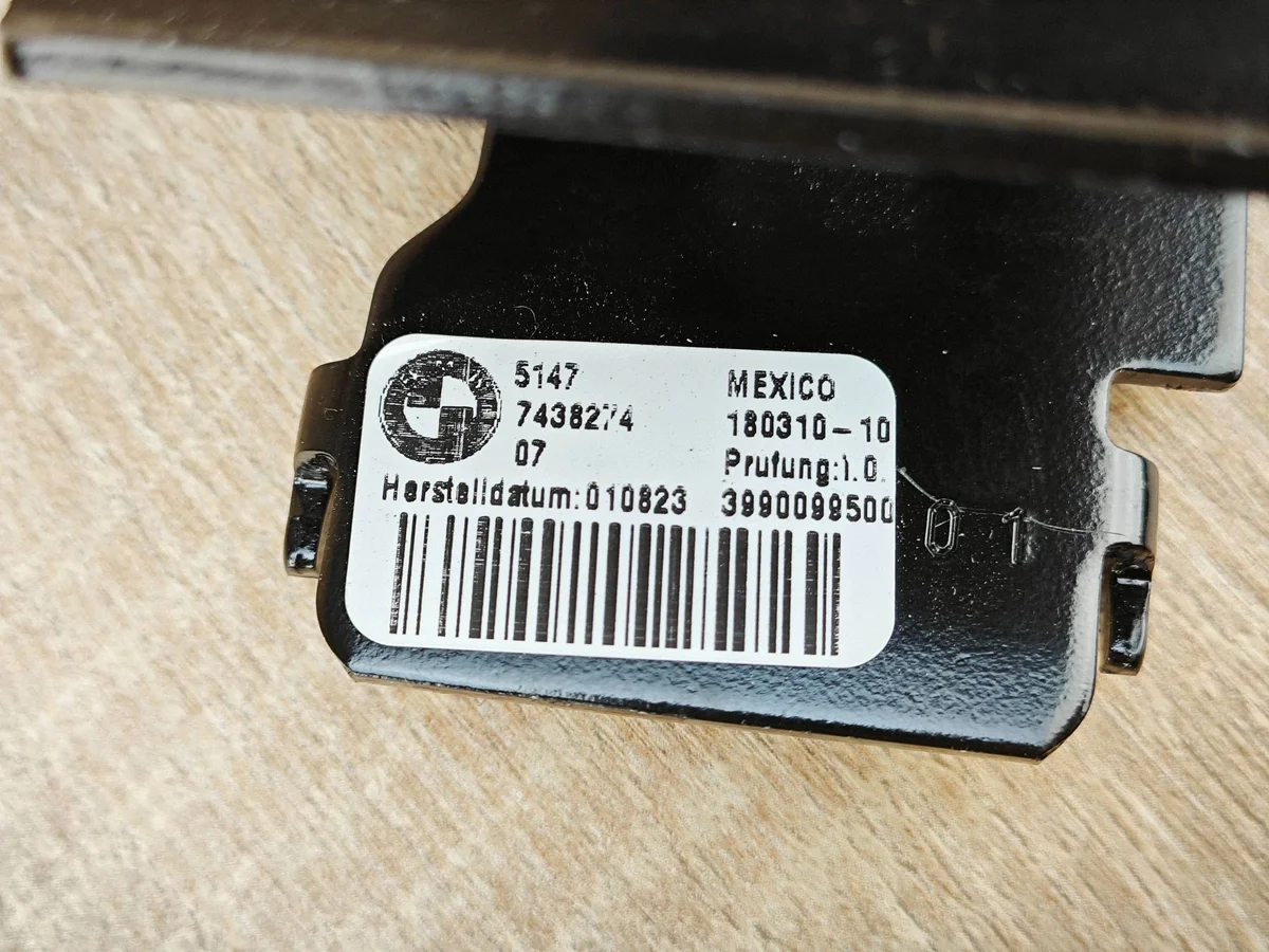 BMW X5 G05 LCI Netz Halterung Rechts Vorne thumbnail 6