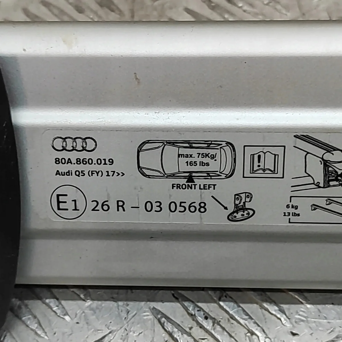 Takrelingar Audi Q5 (FY) 80A860019 image 5