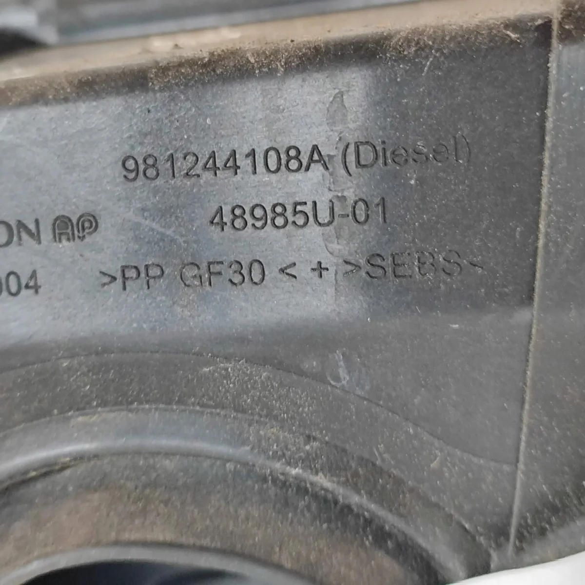 Klappe Kraftstoffbehälter Peugeot 5008 II gebraucht image 7