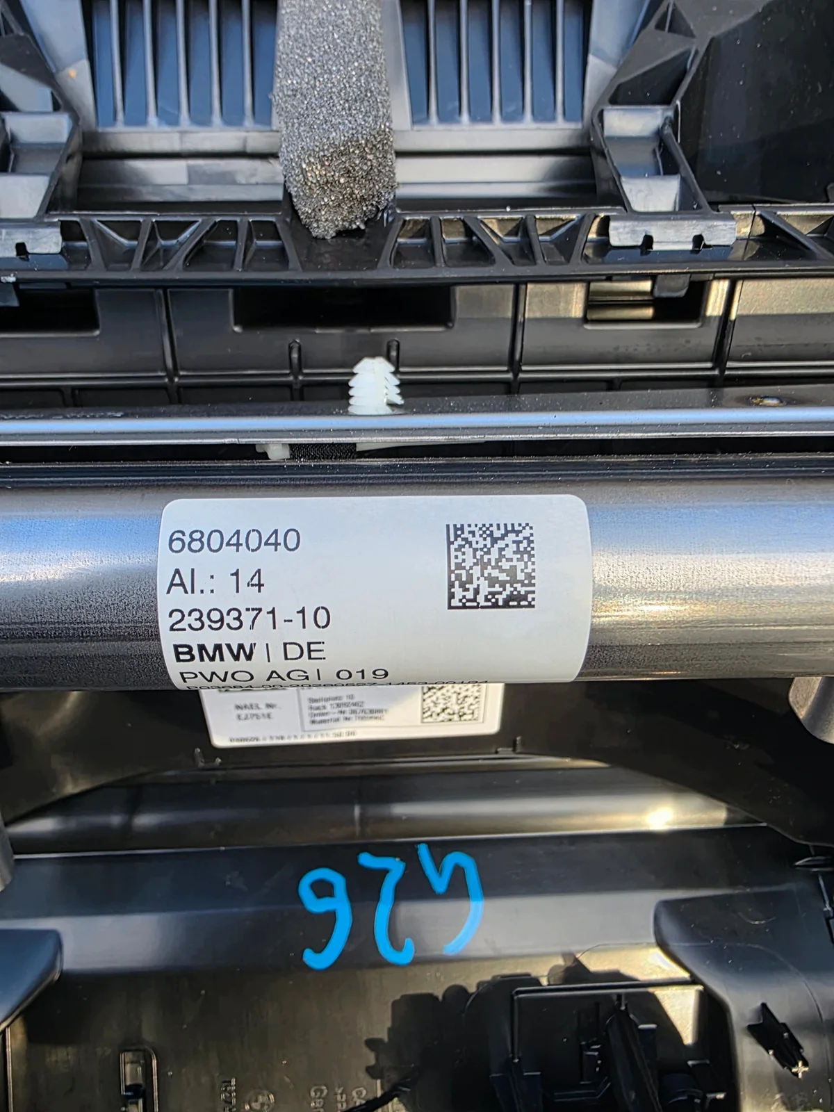 BMW G26 I4 Chauffage Support Tableau Bord image 5