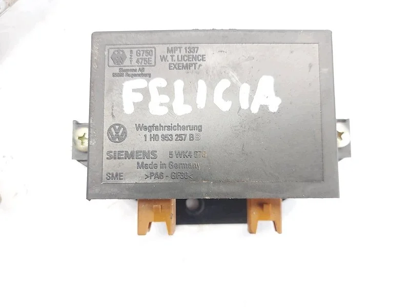 Zündschloss Skoda Felicia 1.3 MPI gebraucht image 9