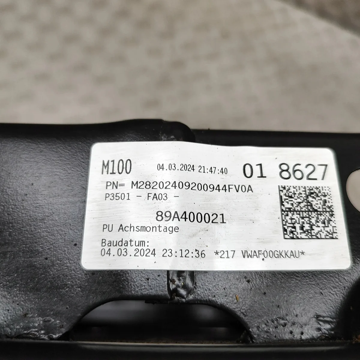 Audi Q4 E-Tron Fahrwerkschwinge vorne 89A400021 image 8