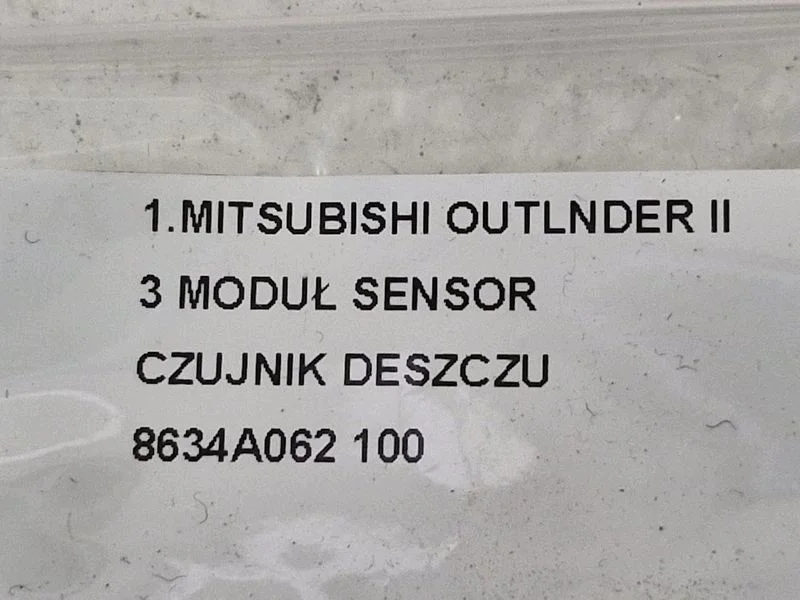 Mitsubishi Outlander III sensor regn 8634A062 image 6