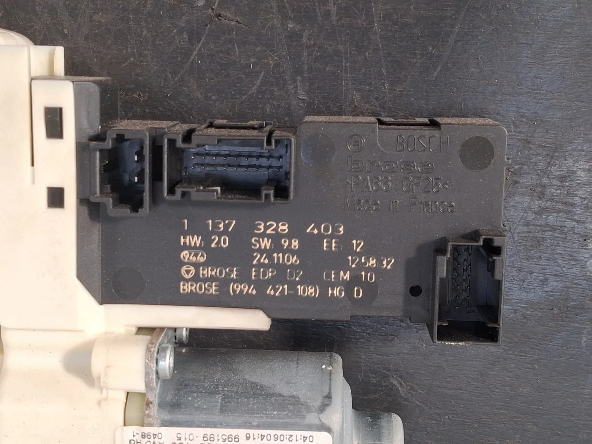 2005 Peugeot 407 Window Regulator 9663036580 image 4