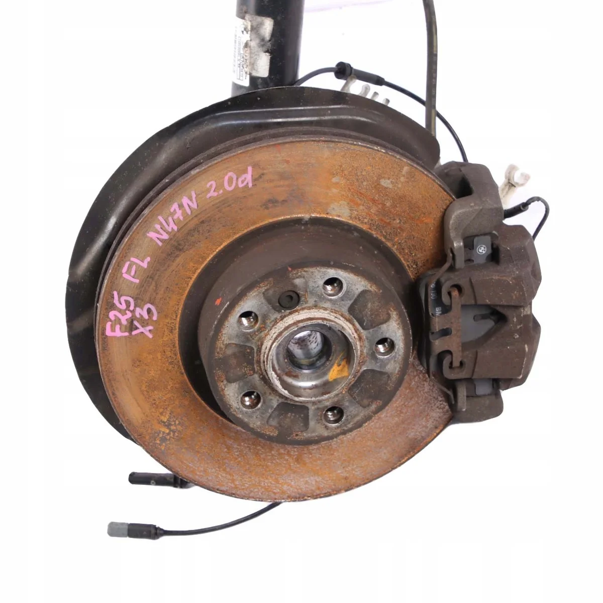 BMW X3 F25 Vorderachse Links Achsschenkel image 4