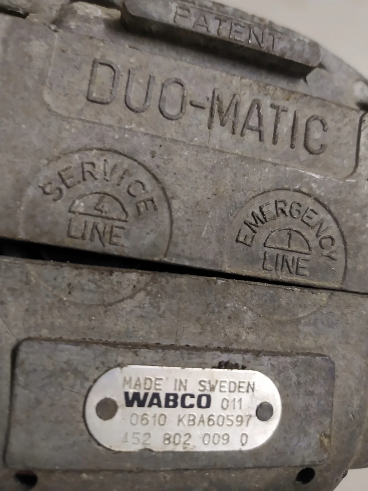 Raccords rapides Wabco Duo-Matic (4528020090) image 4