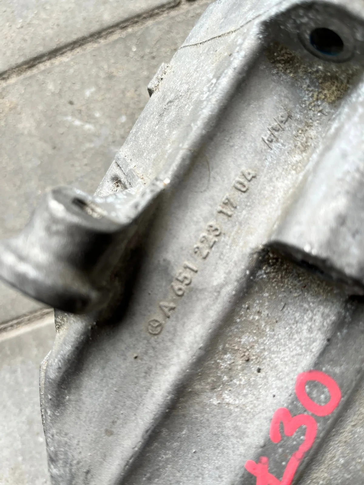 Soporte Motor Mercedes Sprinter W906 A6512231704 image 3