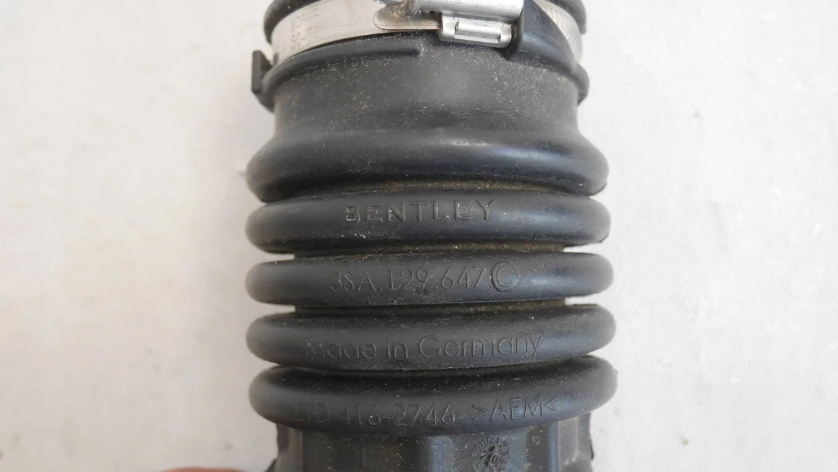 2022 Bentley Continental Intercooler Hose 3SA129647C image 4