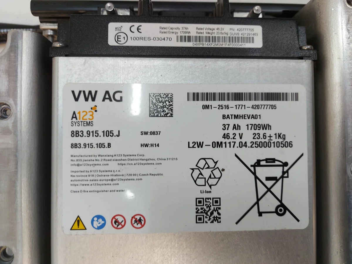 Audi A5 8B3 B10 Batterie 37Ah 1079Wh image 3