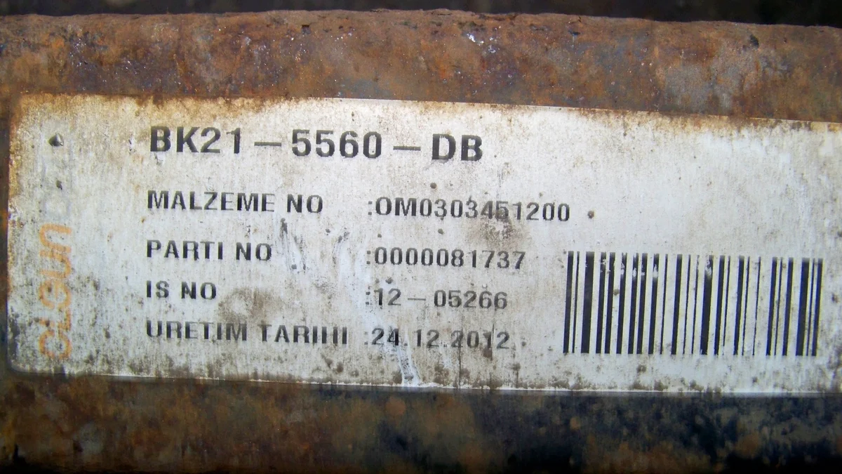 Ford Transit Custom Leaf Spring BK21-5560-DB image 5